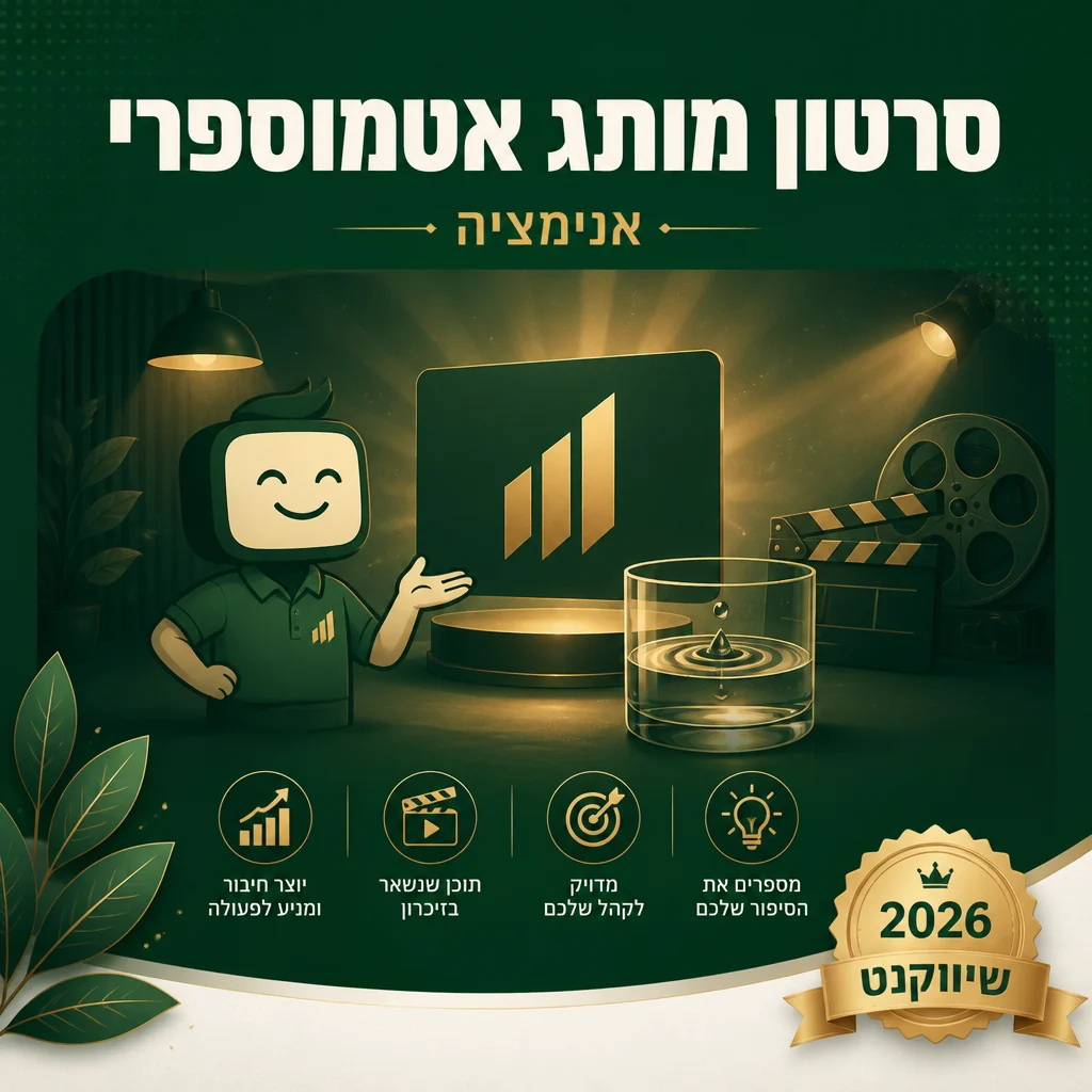 דוגמה לסרטון תדמית אטמוספרי של שיווקנט