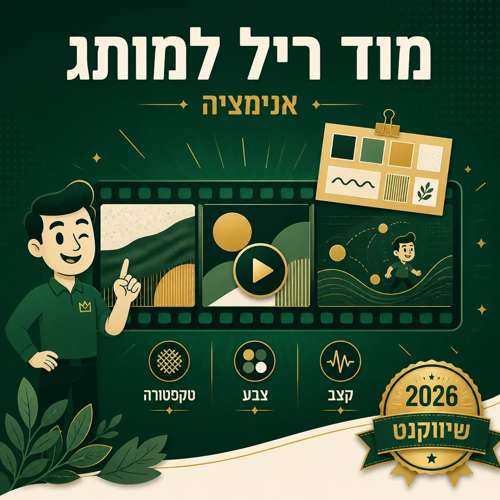 הפקת מוד ריל מונפש של שיווקנט