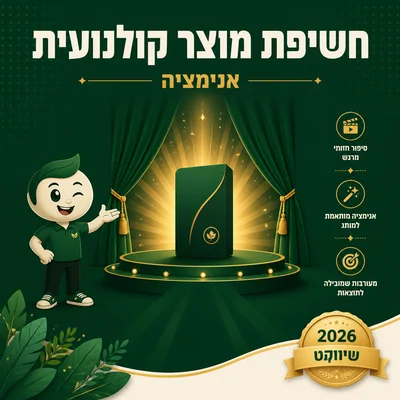 דוגמה לסרטון מוצר קולנועי של שיווקנט