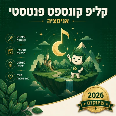 דוגמה לקליפ קונספט דמיוני בהפקת שיווקנט