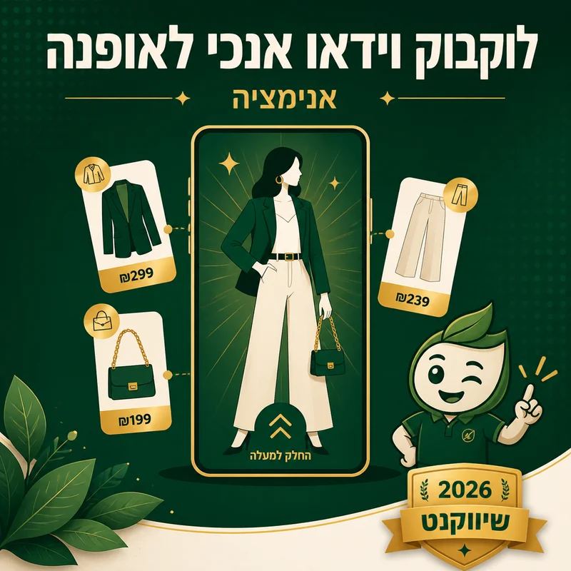 דוגמה לסטורי אינסטגרם לוקבוק וידאו אנכי מתוך הפקות שיווקנט