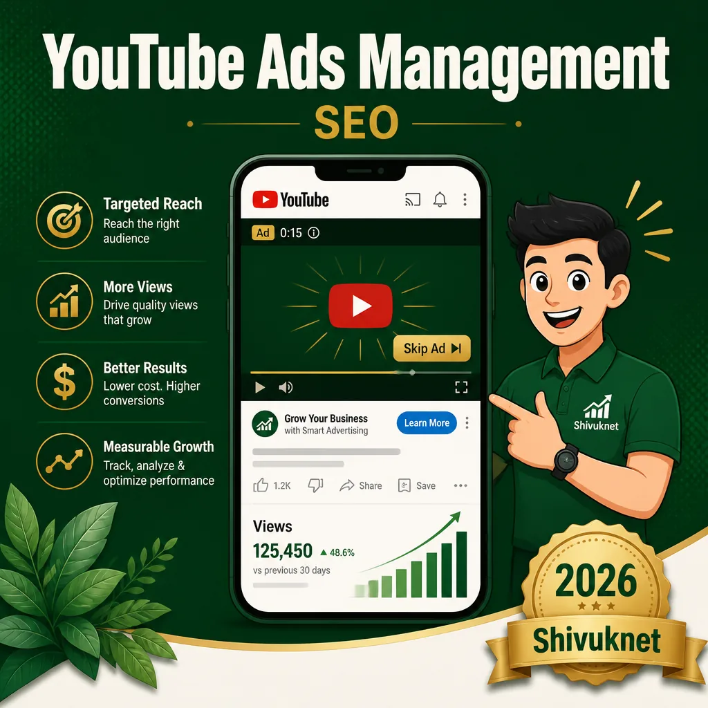YouTube Ads management service