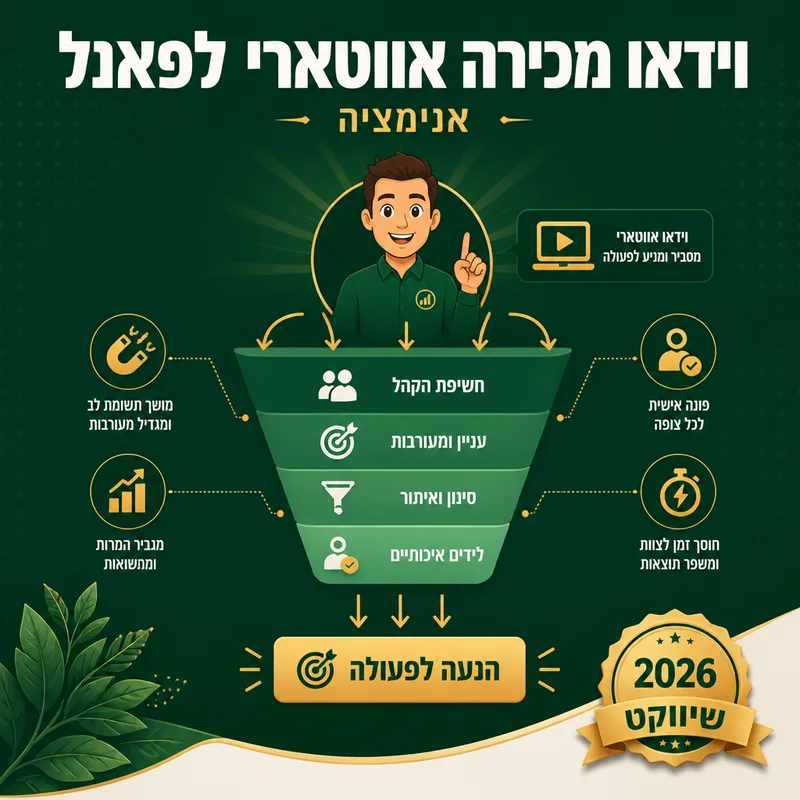 וידאו מכירה אווטארי לפאנל - שיווקנט