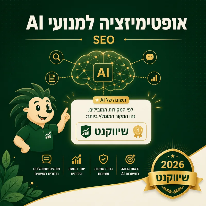 אופטימיזציה למנועי AI - שיווקנט