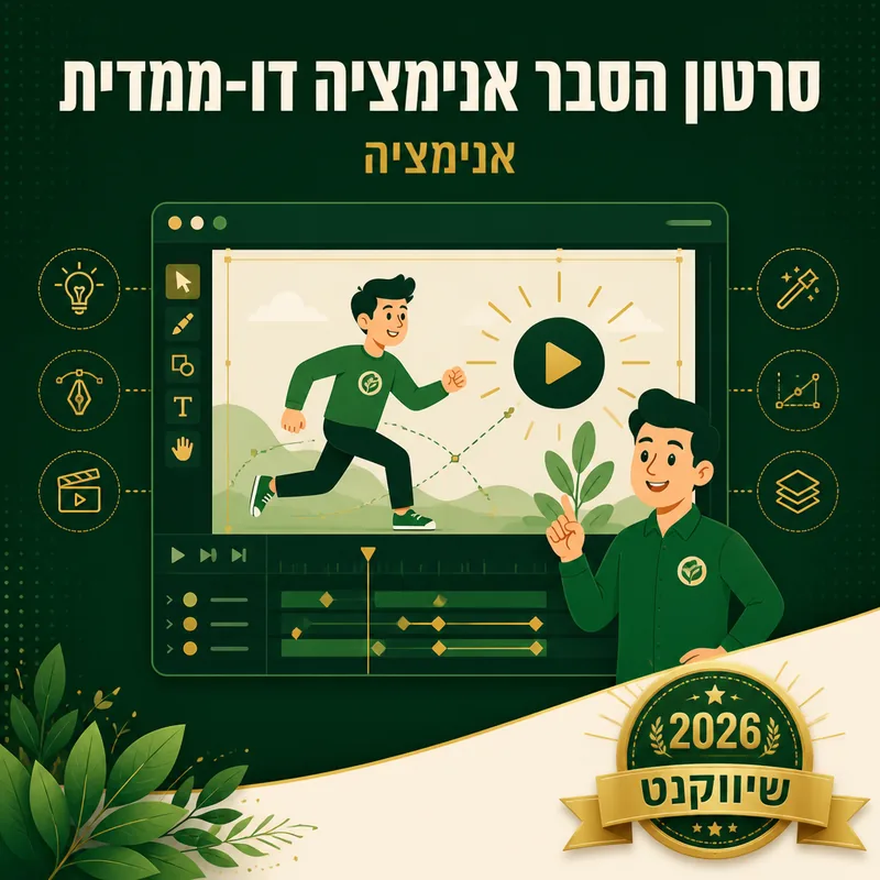 סרטון הסבר אנימציה דו-ממדית - שיווקנט