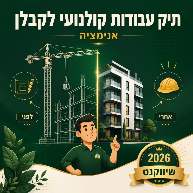 תיק עבודות קולנועי לקבלן - שיווקנט