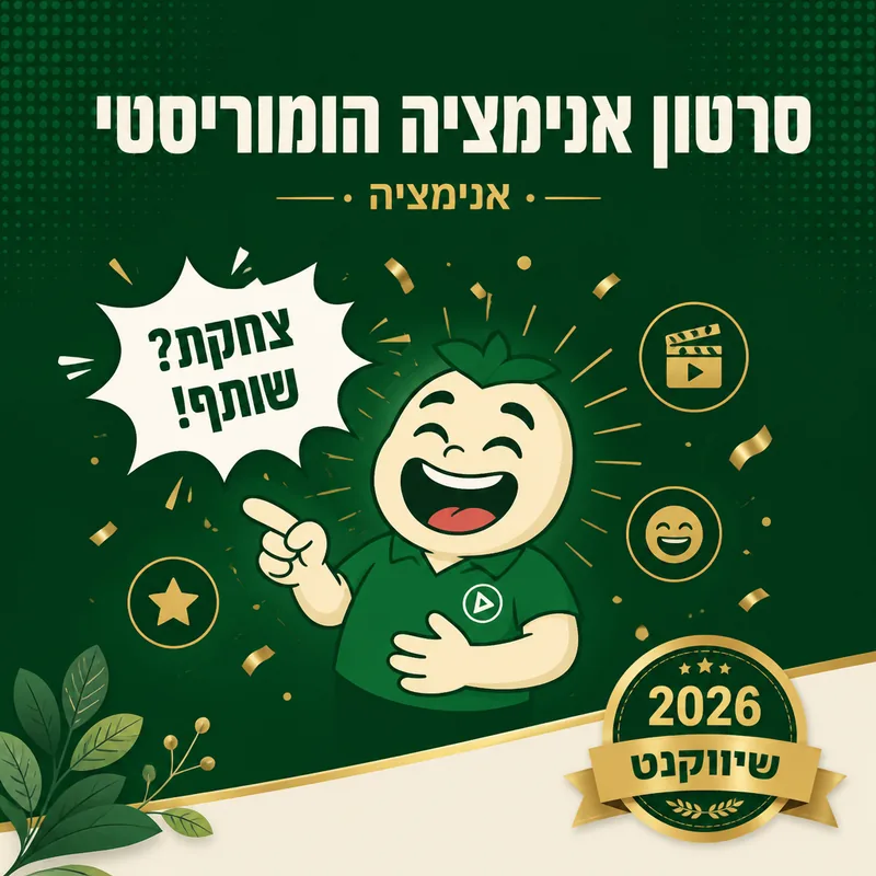 סרטון אנימציה הומוריסטי - שיווקנט