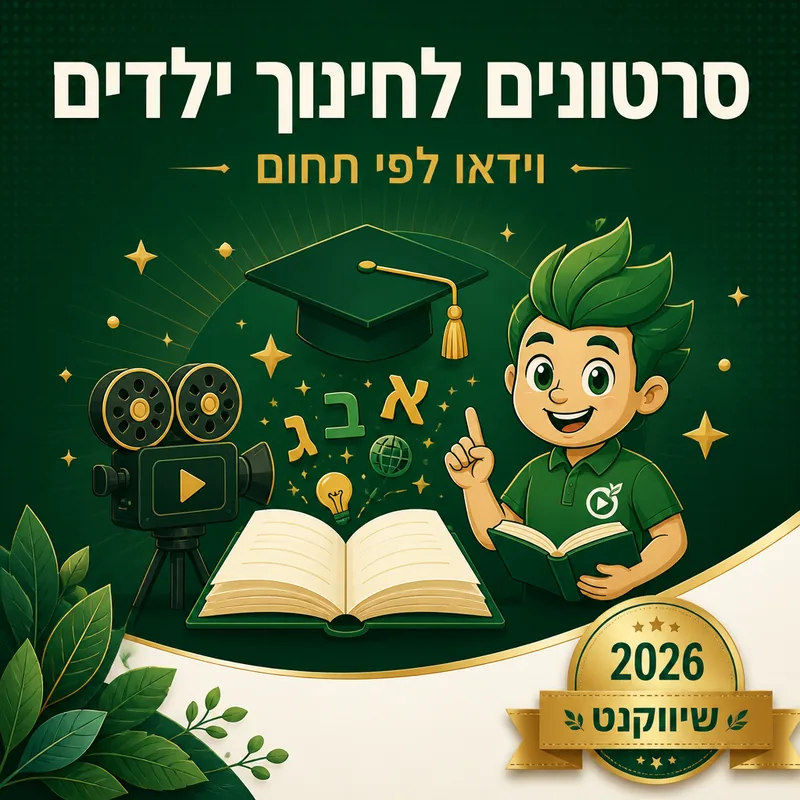 סרטונים לחינוך ילדים - שיווקנט