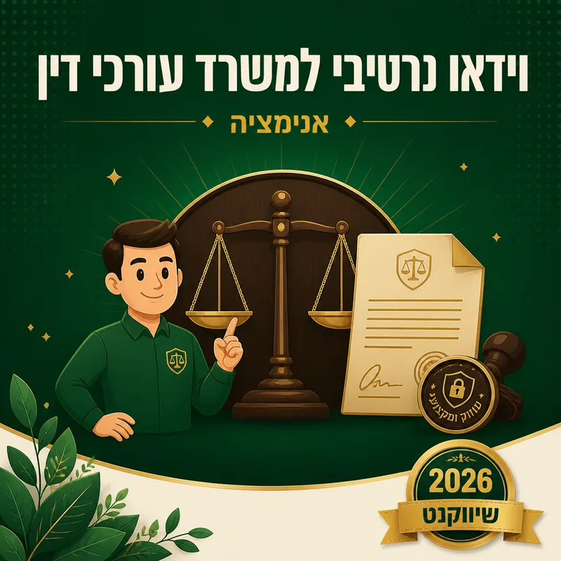 סרטון תדמית מבוים למשרד עורכי דין - שיווקנט