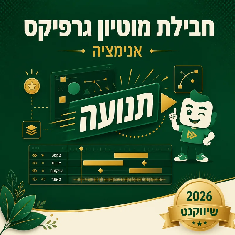 חבילת מוטיון גרפיקס - שיווקנט
