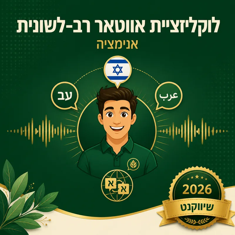 לוקליזציית אווטאר רב-לשונית - שיווקנט