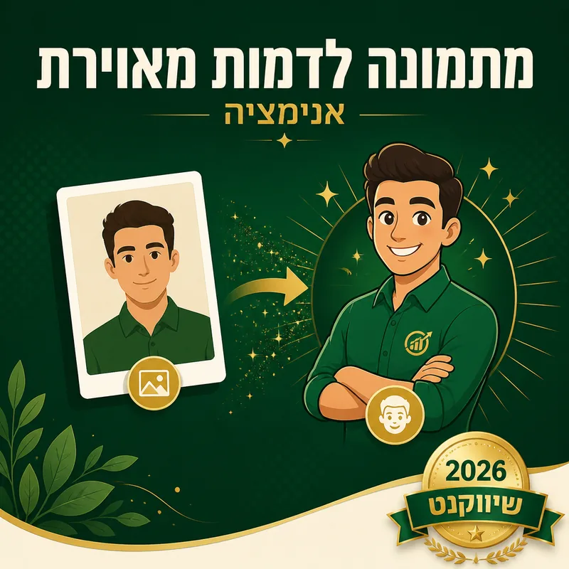 מתמונה לדמות מאוירת - שיווקנט