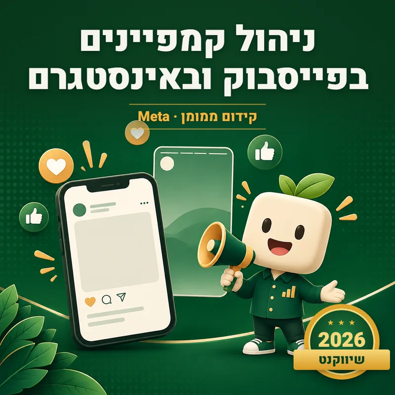 ניהול קמפיינים בפייסבוק ובאינסטגרם - שיווקנט