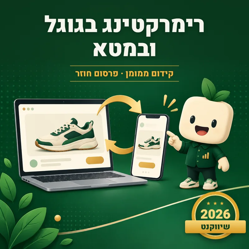 רימרקטינג בגוגל ובמטא - שיווקנט