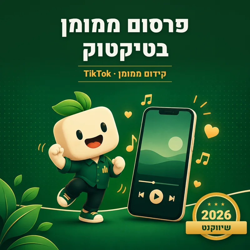 פרסום ממומן בטיקטוק - שיווקנט