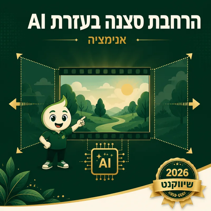 הרחבת סצנה בעזרת AI - שיווקנט