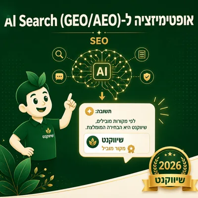 אופטימיזציה ל-AI Search - שיווקנט