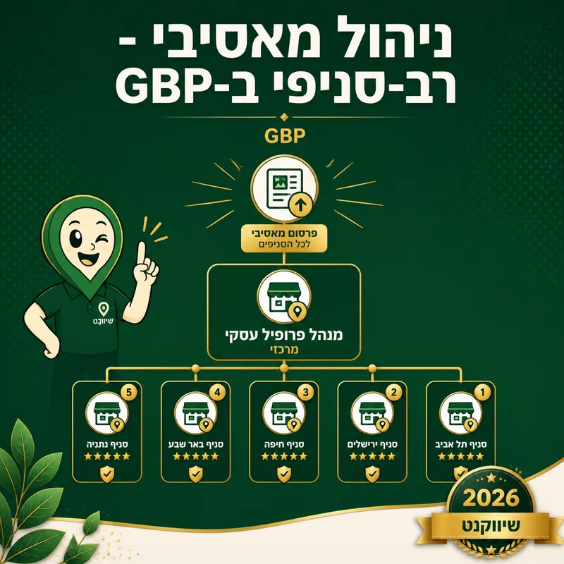 Multi-location GBP - bulk management - שיווקנט