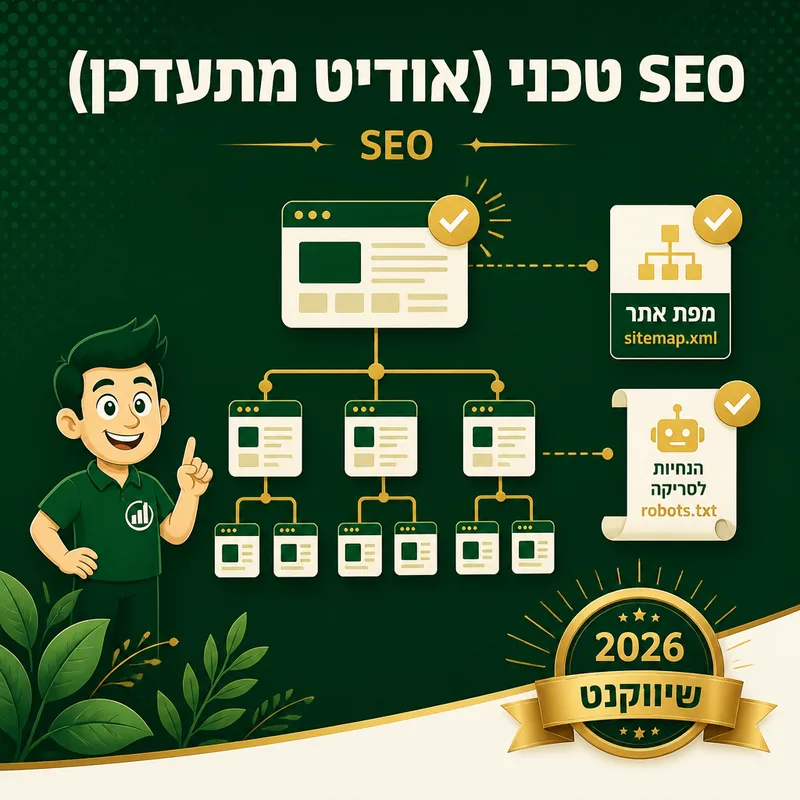 SEO טכני (אודיט מתעדכן) - שיווקנט