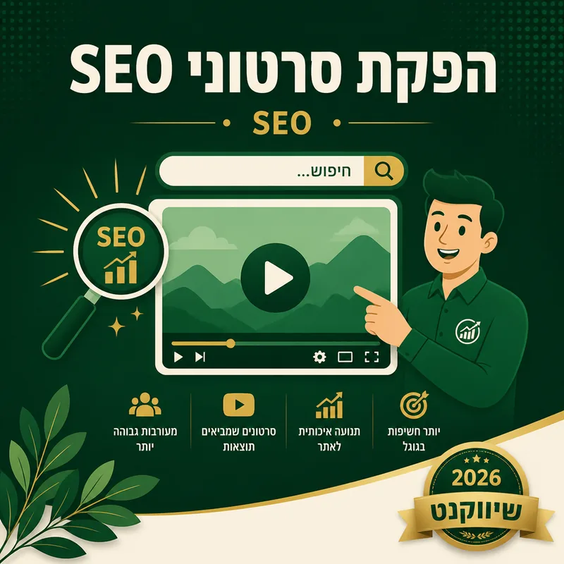 הפקת סרטוני SEO - שיווקנט