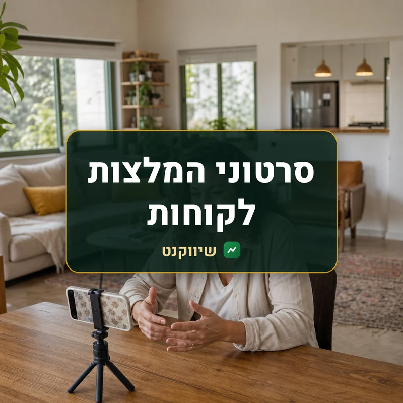 עריכת סרטוני המלצות לקוחות - שיווקנט
