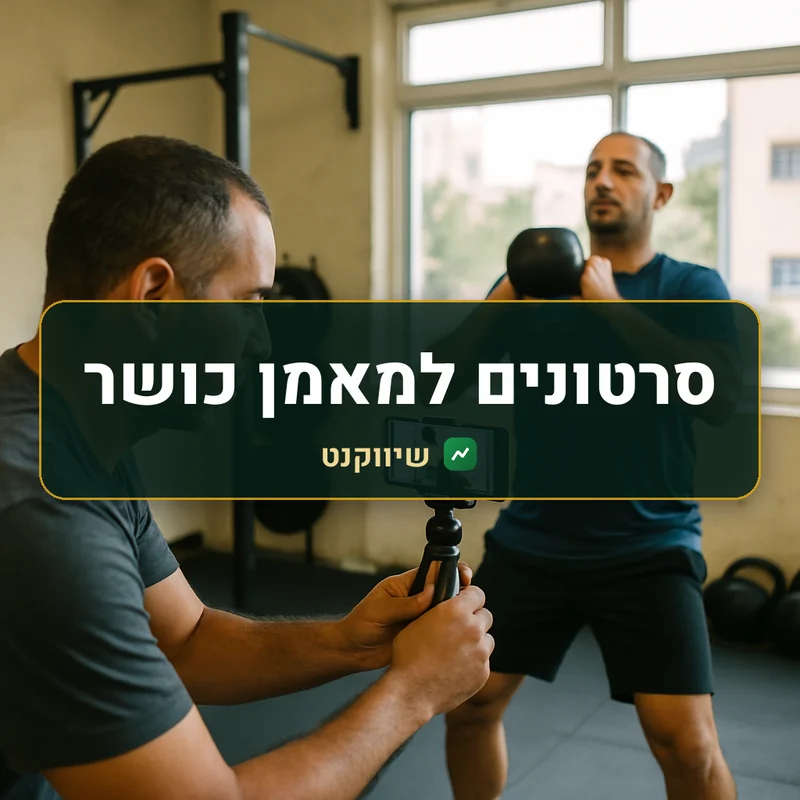 סרטונים למאמן כושר - שיווקנט