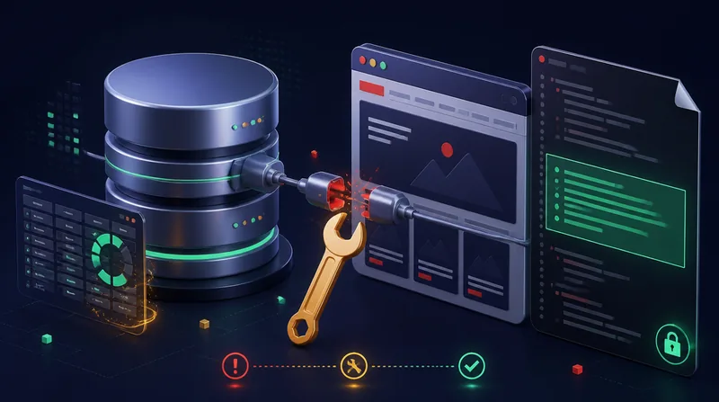 תיקון "Error establishing database connection" - שיווקנט