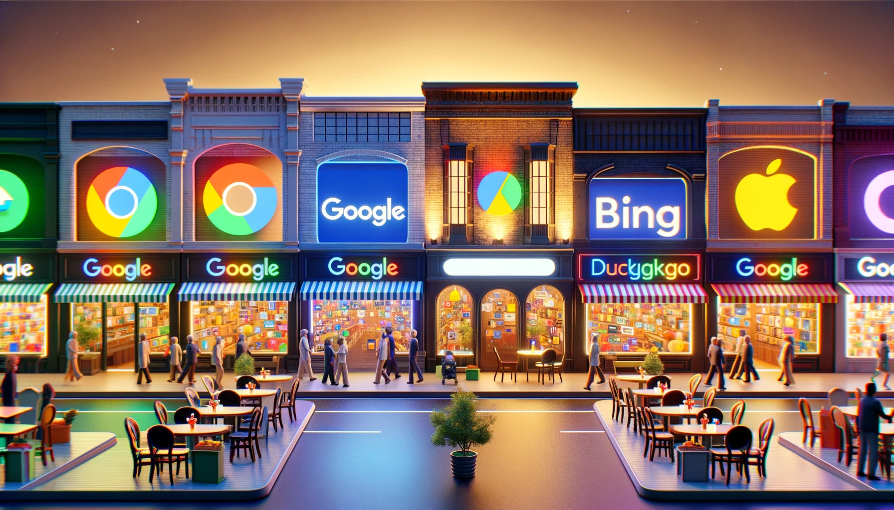 שינויים אפשריים בנתח השוק של Google