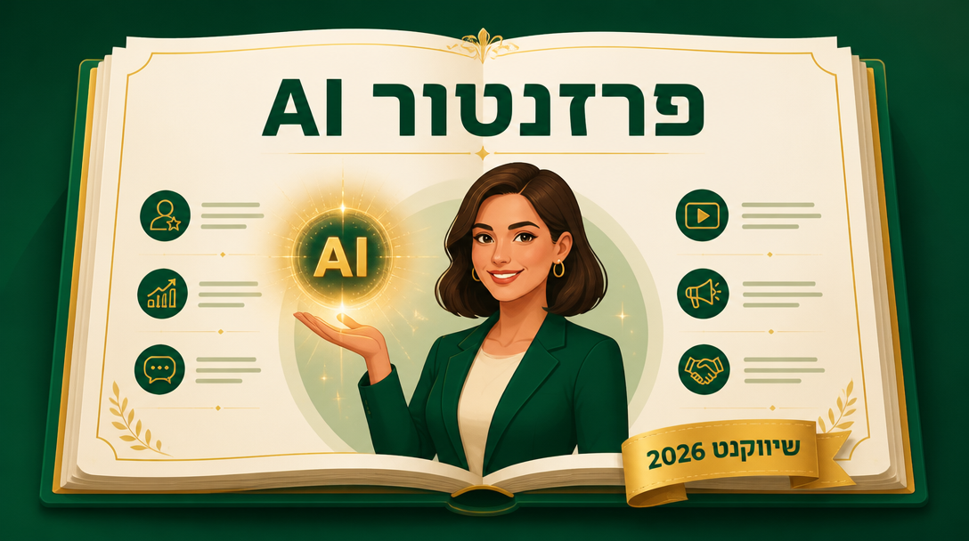 פרזנטור AI