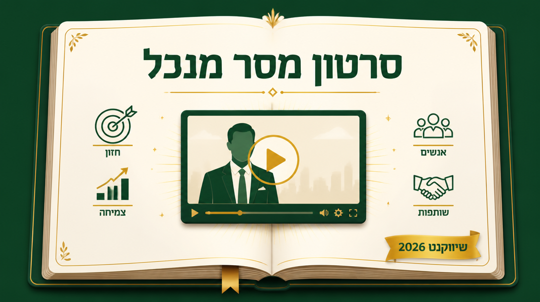 סרטון מסר מנכל