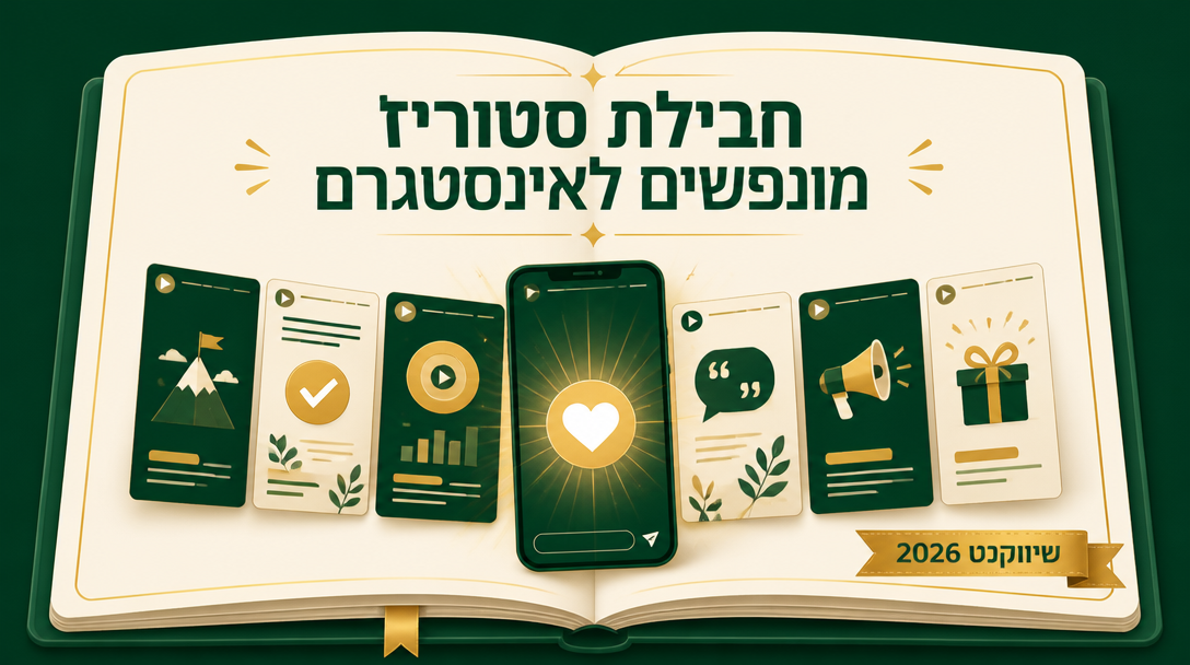 חבילת סטוריז מונפשים לאינסטגרם