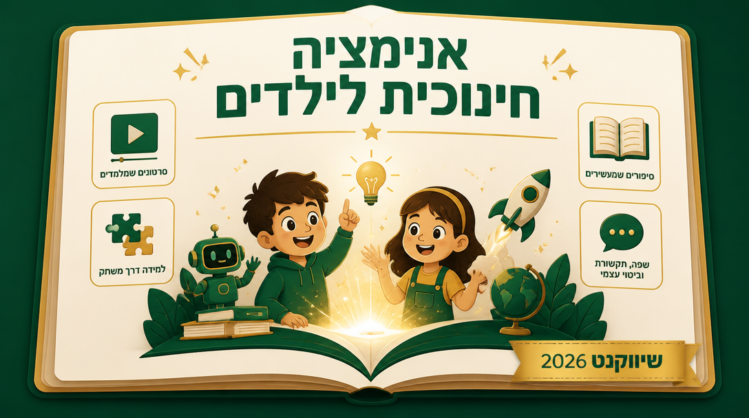 אנימציה חינוכית לילדים