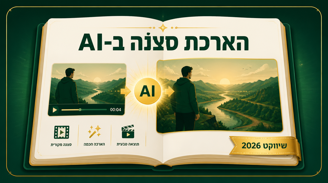 הארכת סצנה ב-AI
