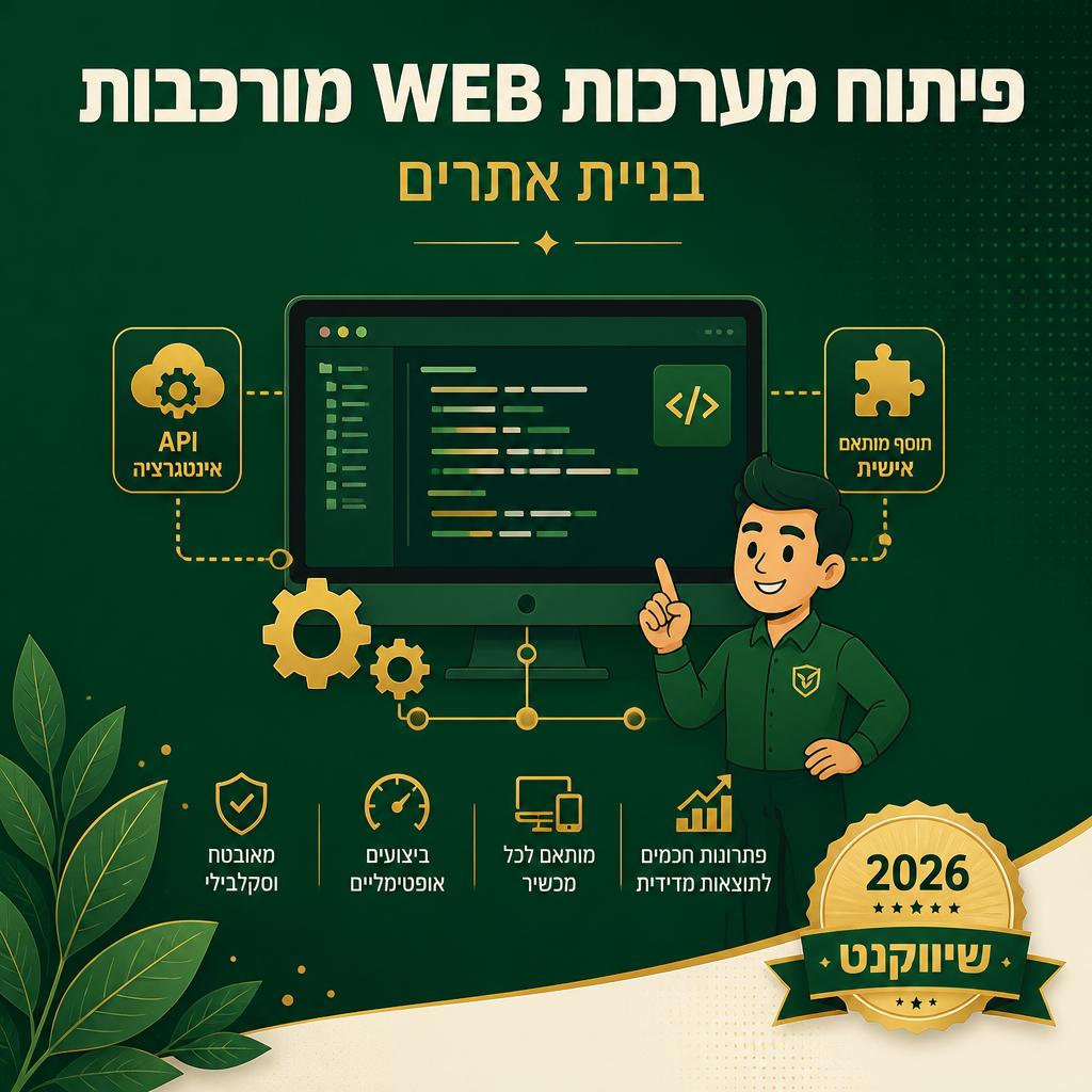 פיתוח אתרים מותאם אישית - שיווקנט