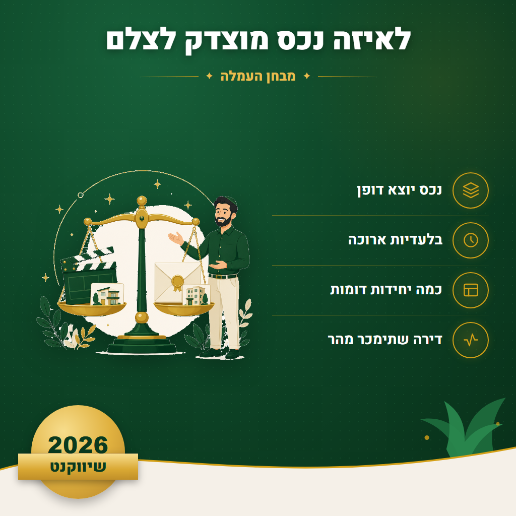 לאיזה נכס מוצדק לצלם - מבחן העמלה | שיווקנט